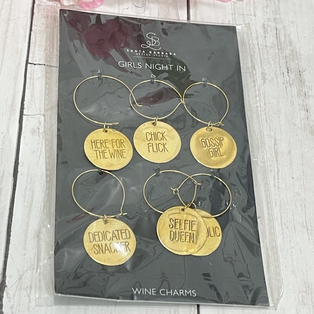 Santa Barbara Girls Night In Wine Charms